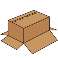 Boîte en carton ondulé 0202
