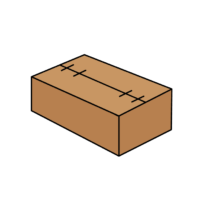 Boîte en carton ondulé 0216