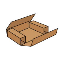 Boîte en carton ondulé 0403