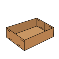 Boîte en carton ondulé 0453