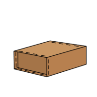 Boîte en carton ondulé 0616