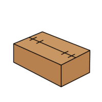 Boîte en carton ondulé 0712