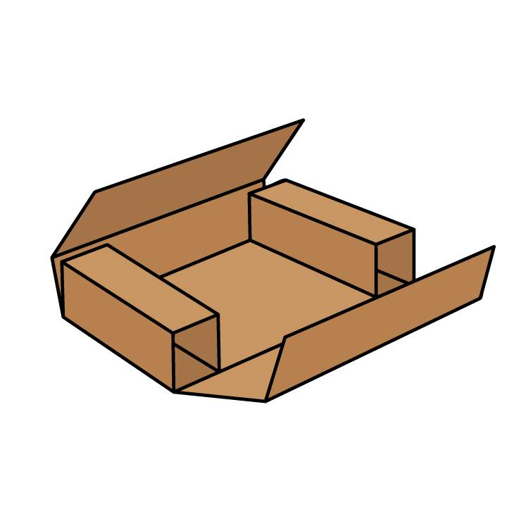 Boîte en carton ondulé 0403