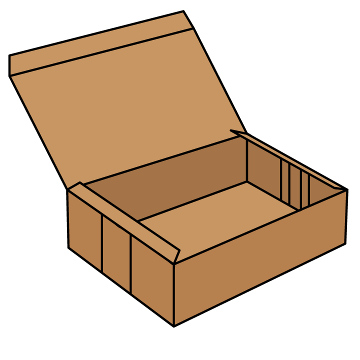 Boîte en carton ondulé 0445